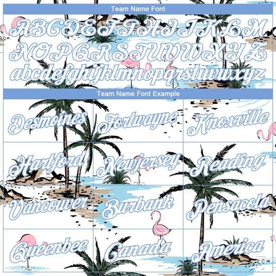 Light 3D Pattern Custom Hawaii Tropical Blue Jersey White Basketball Authentic Palm Trees Light 3D Pattern Custom Hawaii Tropical Blue Jersey White Basketball Authentic Palm Trees