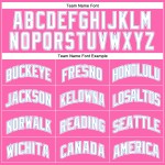 Jersey Blue Pink Basketball Custom White-Light Authentic Throwback Jersey Blue Pink Basketball Custom White-Light Authentic Throwback