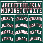 Authentic White-Red Basketball Hunter Jersey Custom Green Throwback Authentic White-Red Basketball Hunter Jersey Custom Green Throwback