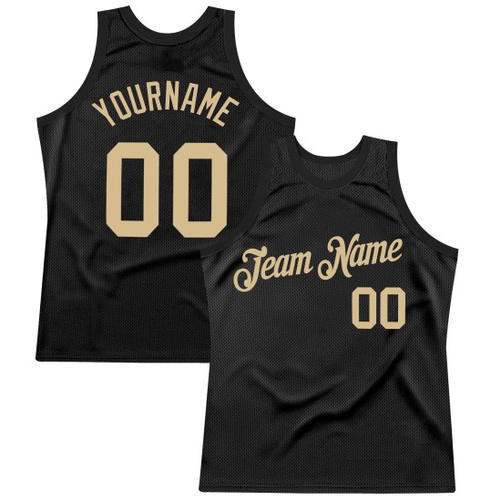 Basketball Vegas Gold Custom Jersey Black Throwback Authentic Basketball Vegas Gold Custom Jersey Black Throwback Authentic