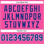 White Royal-White Custom Basketball Authentic Pinstripe Pink Jersey White Royal-White Custom Basketball Authentic Pinstripe Pink Jersey