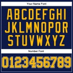 Gold Basketball Authentic Pinstripe Custom White Jersey Navy Gold Basketball Authentic Pinstripe Custom White Jersey Navy