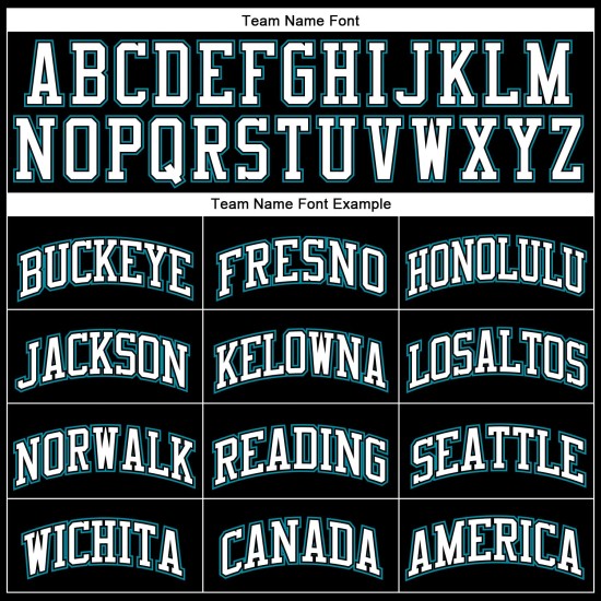 Black Authentic Custom White-Teal Jersey Basketball Throwback Black Authentic Custom White-Teal Jersey Basketball Throwback