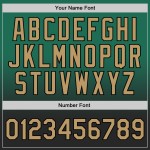 Basketball Jersey Fade Fashion Custom Green Authentic Kelly Gold-Black Old Basketball Jersey Fade Fashion Custom Green Authentic Kelly Gold-Black Old