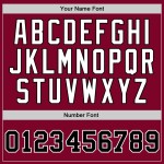 Throwback Maroon Authentic Basketball Black-White Custom Jersey Throwback Maroon Authentic Basketball Black-White Custom Jersey