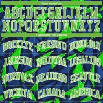 Sublimation Round Basketball Green-White Neon Neck Suit Custom Jersey Royal Sublimation Round Basketball Green-White Neon Neck Suit Custom Jersey Royal